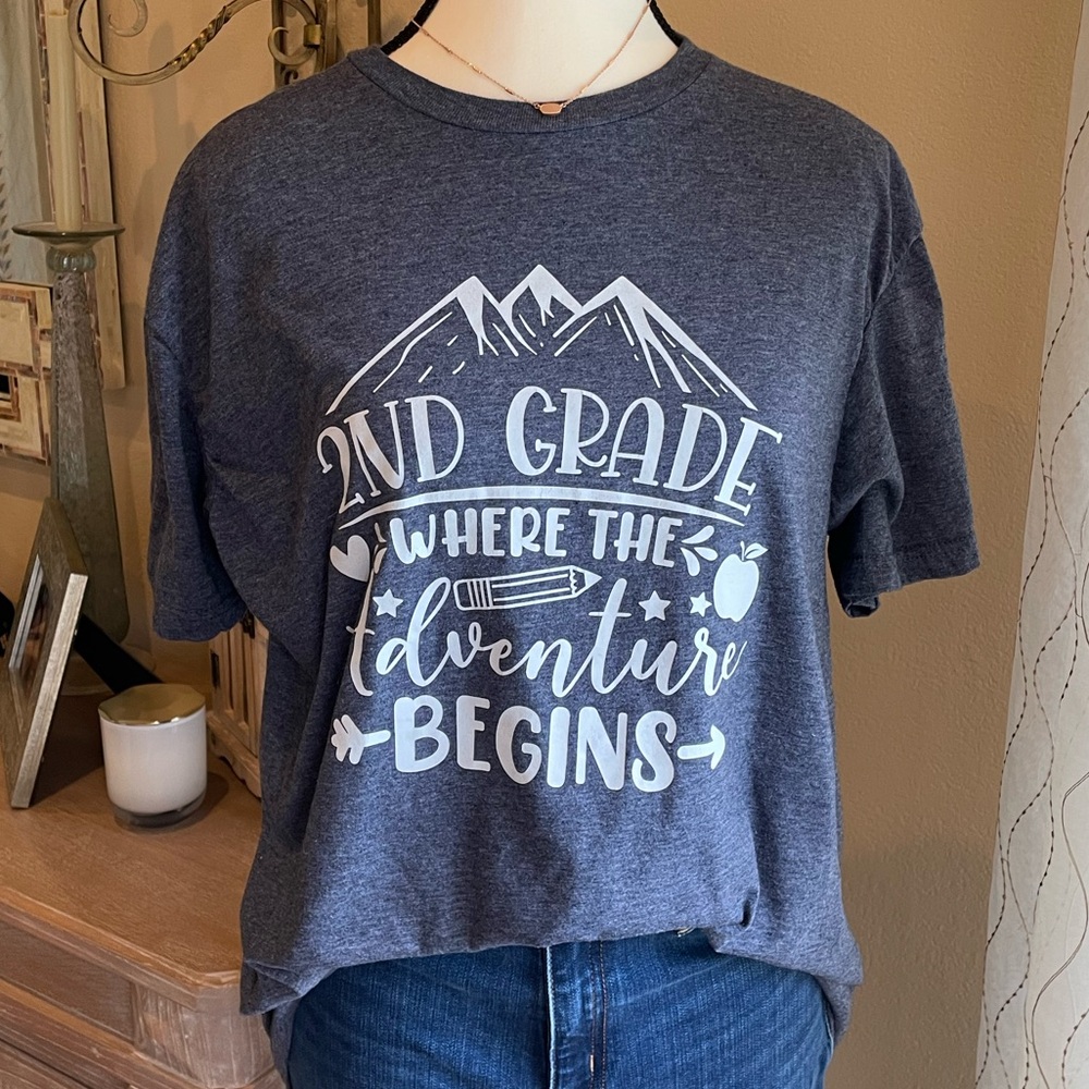 Second Grade Teacher Shirt